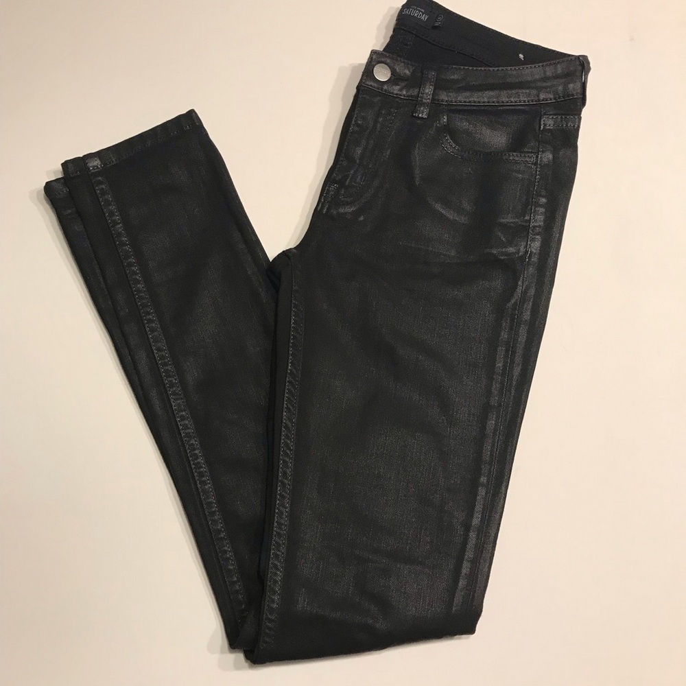 Kate Spade Black Let Loose Saturday Jeans 26 View 3